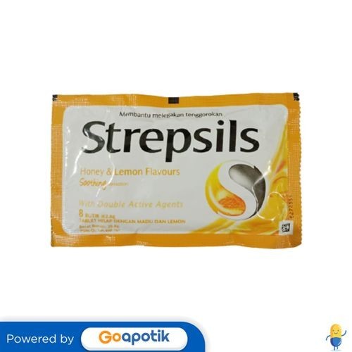 

Strepsils With Honey & Lemon Pack 8 Tablet