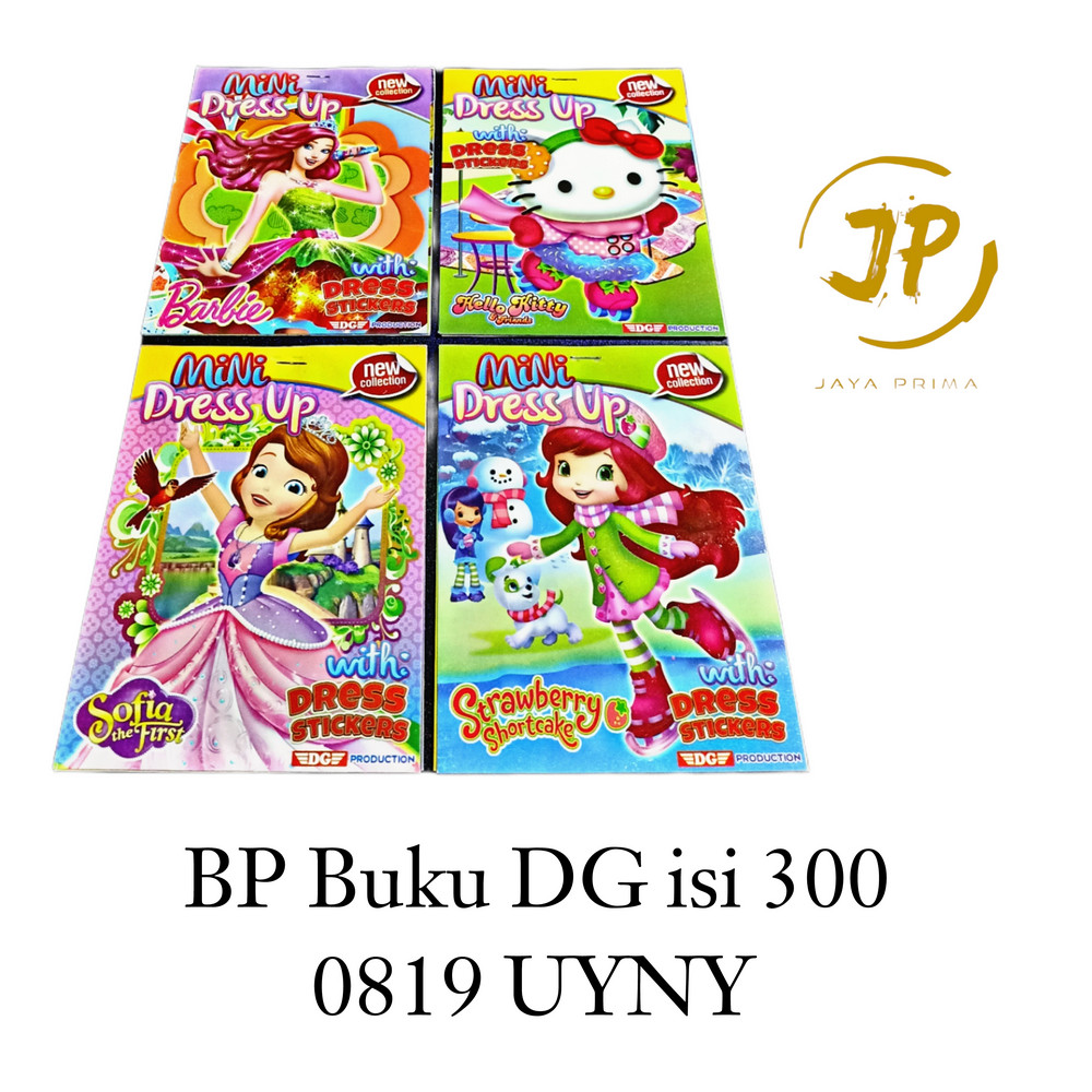 MAINAN ANAK BP BUKU DG ISI 20 UK:11x6,5 CM