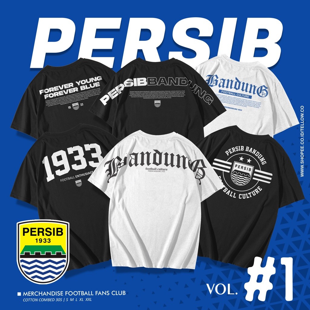 Tshirt Kaos suporter Persib Bandung Bobotoh Viking