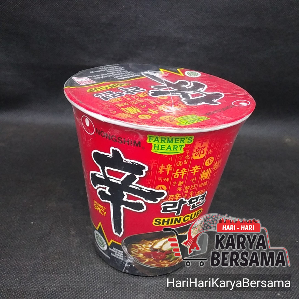 

MIE INSTAN NONGSHIM SHIN CUP SPICY 72GR