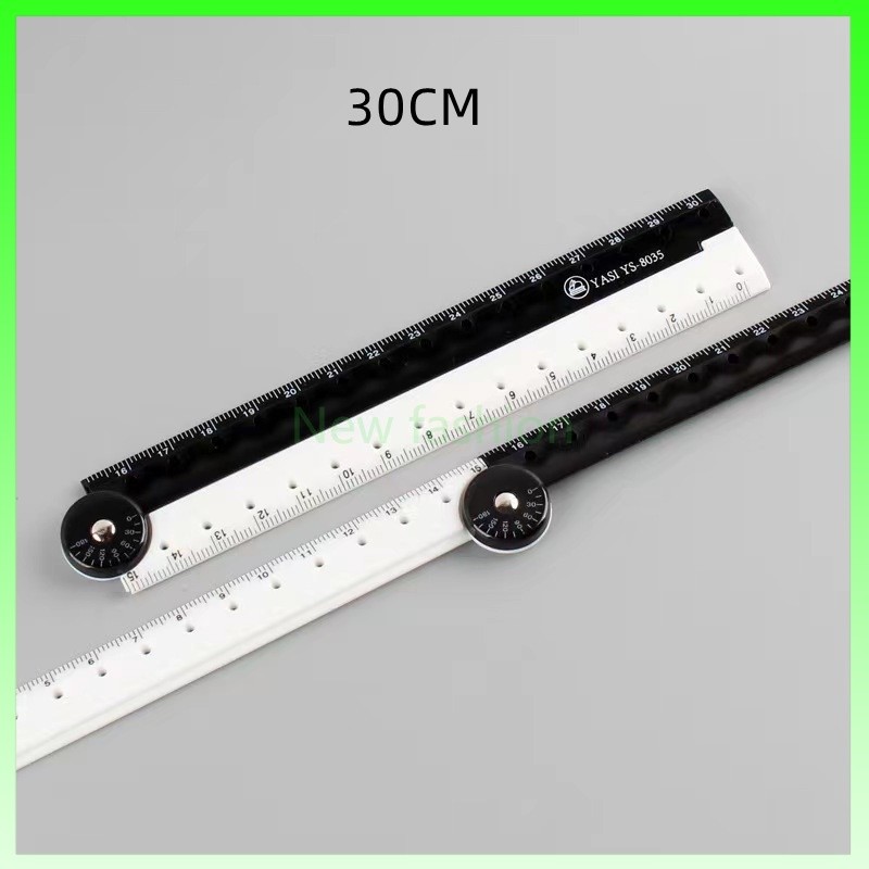 

penggaris lipat grafik penggaris sederhana hitam dan putih/Penggaris/penggaris lipat (30cm)