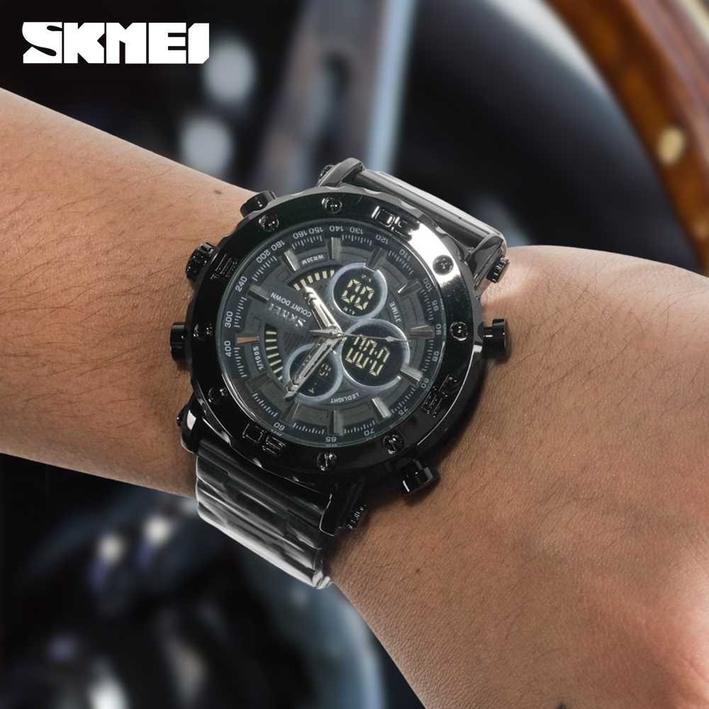SKMEI Jam Tangan Digital Analog Pria - 1636