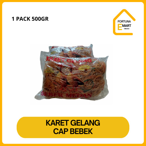 

Karet Gelang Super Cap Bebek - 0.5kg 1 Pack