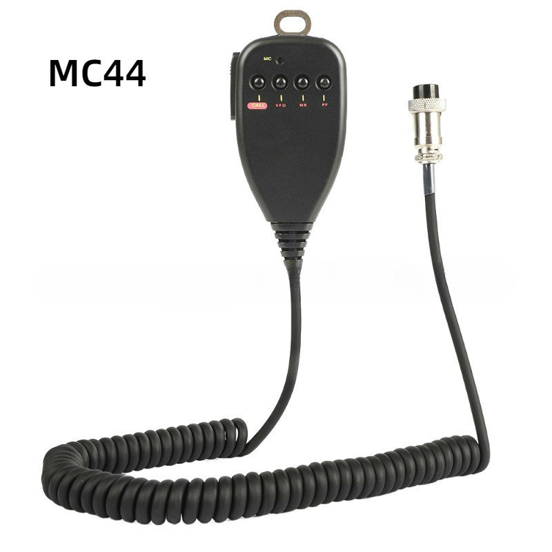 MC44 8 PIN Plug Speaker Microphone PTT Mic for Kenwood Radio Walkie Talkie TM-231 TM-241 Walkie Talk