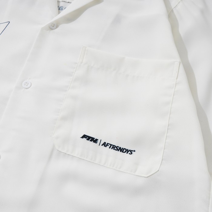 COLLAR SHIRT | UNIT-06 WHITE | EVANGELION X AFTRSNDYS X FTH - L