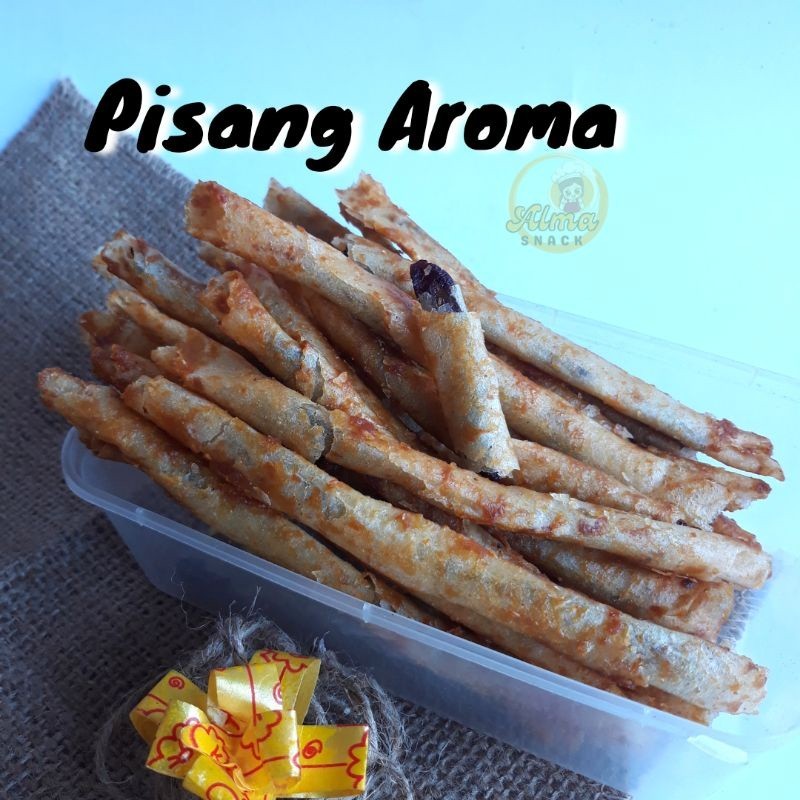 

TERMURAH SALE Pisang Aroma 250gr/ Pisang Karamel/ snack murah / camilan murah / ALMA.SNACK