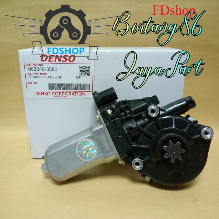 DENSO JAPAN DINAMO REGULATOR MOTOR POWER WINDOW KANAN VIOS GEN 1