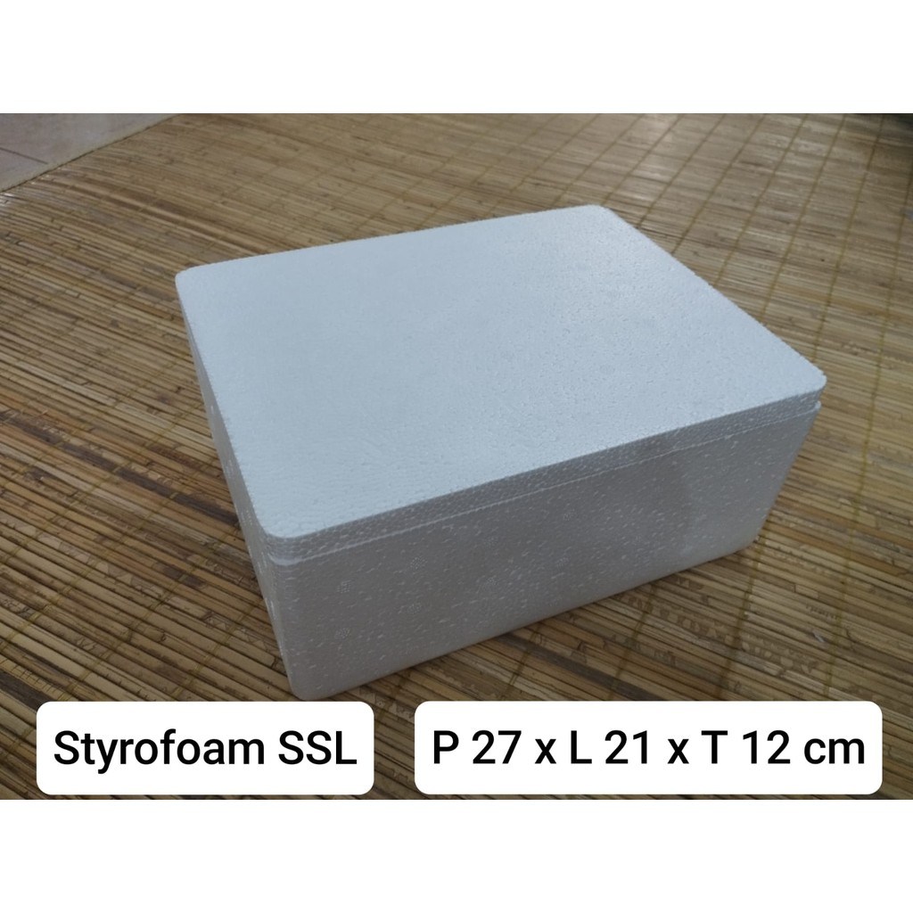 

Box Styrofoam Kotak Gabus SSL Sample Obat Kecil Jogja (Gojek)