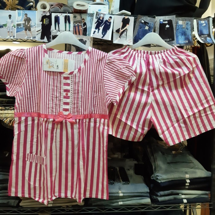 baju tidur katun moshi yumico