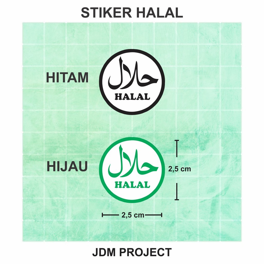 

Cetak Kilat - Stiker Halal Label Halal Food Murah