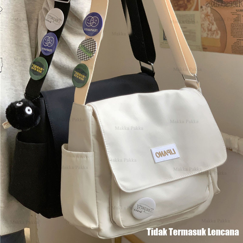 【Ready】Tas Wanita Kanvas Messenger Selempang Tas Wanita Murah Tas Wanita Tote Bag Kanvas Tote Bag Ra