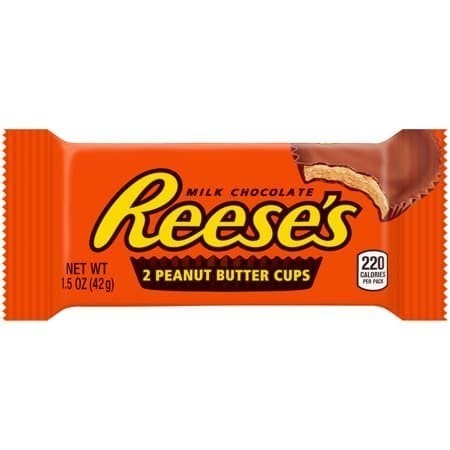 

Cokelat Reese's Peanut Butter Cups isi 2pcs asal USA Amerika