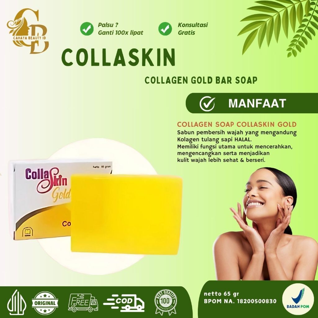 Sabun Muka Collaskin / Csoap / Collaskin Soap - Bahagia Beauty