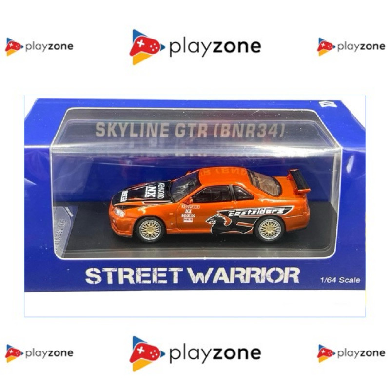Street Warrior 64 Nissan Skyline R34 NFS Underground