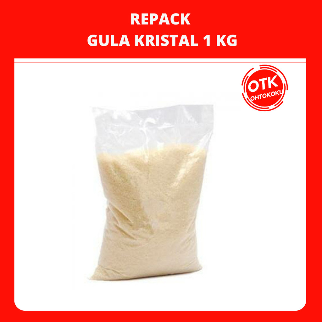 

REPACK GULA PASIR GULA KRISTAL GULA KEMASAN 1 KG
