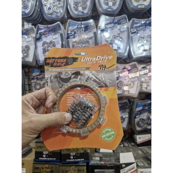 READY KAMPAS PER KOPLING DAYTONA JUPITER Z BURHAN VEGA R FORCE1 FIZR SET PER KOPLING SWEDIA ORIGINAL