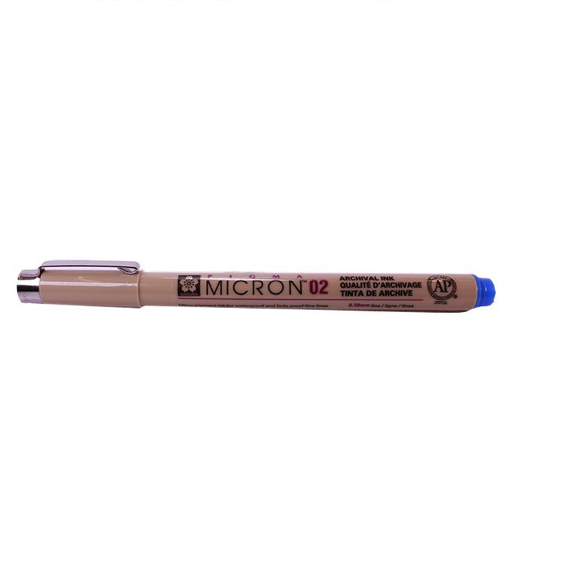 

Gramedia Surabaya - BALLPOINT SAKURA PIGMA MICRON 02 BLUE