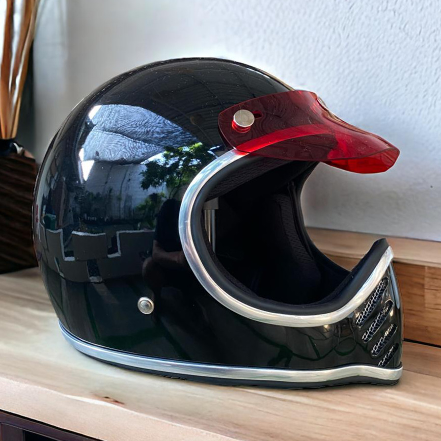 Helm Cakil Moto3 Retro Dewasa