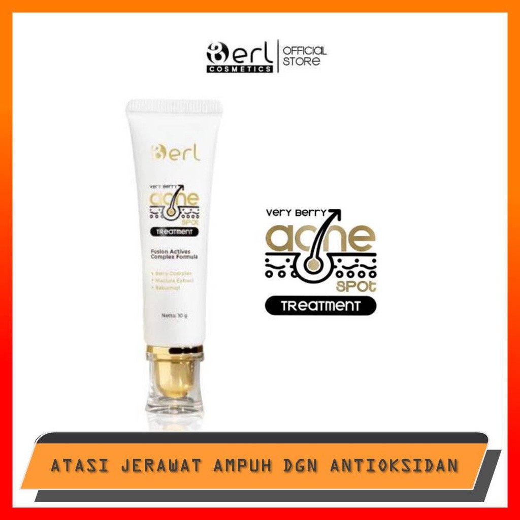B ERL Very Berry Acne Spot Treatment / Berl Cosmetics / Berl Acne Treatment / Acne Spot / Acne Treat