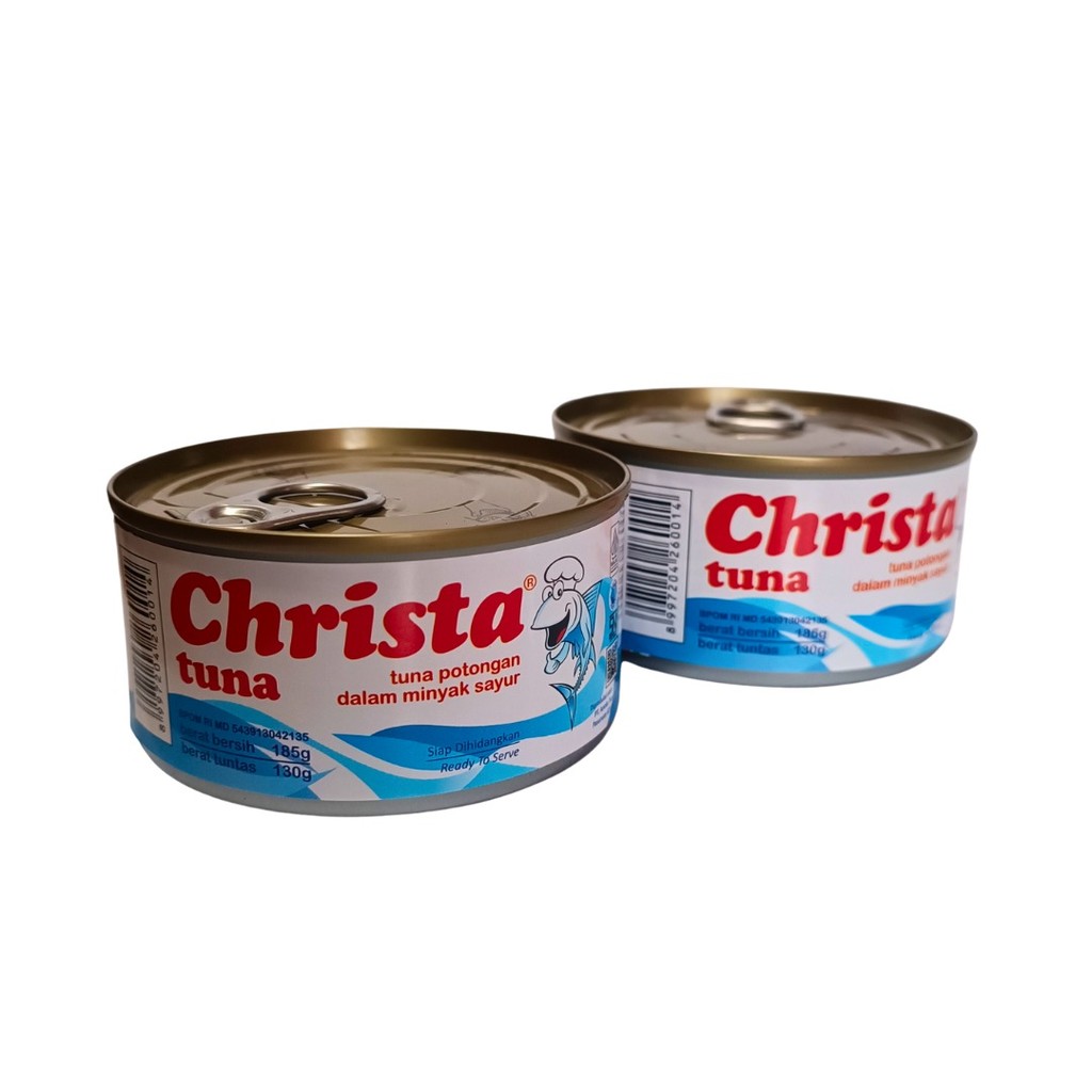 

Christa Tuna Kaleng Tuna Chunk 185 gr