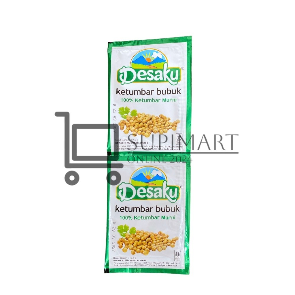 

Desaku Ketumbar Bubuk Renteng Isi 12pc Sachet