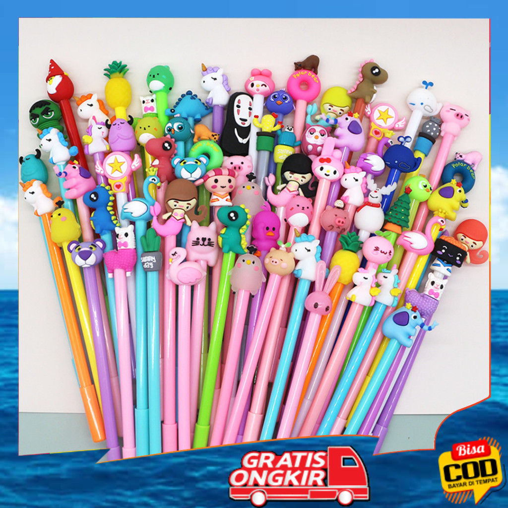 

Pulpen Gel Motif Karakter Lucu Untuk Anak-anak dan Koleksi Murah Import U162