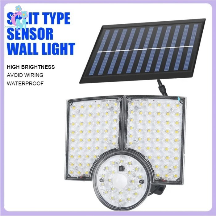 

- MYNTH Lampu Solar Outdoor LED Wall Light Motion Sensor 22W with Remote - MX-112 -