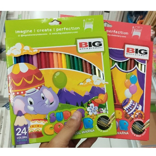 

PENSIL WARNA BIG CP-5004 24 WARNA PANJANG 333