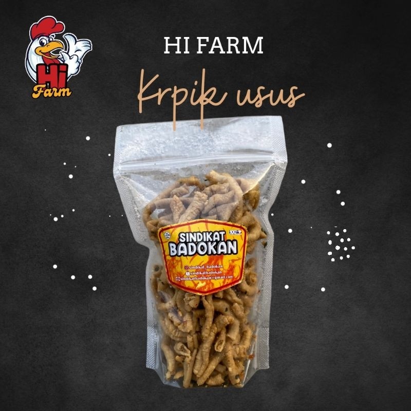 

Keripik usus pedas daun jeruk original renyah gurih tidak amis Cod free ongkir