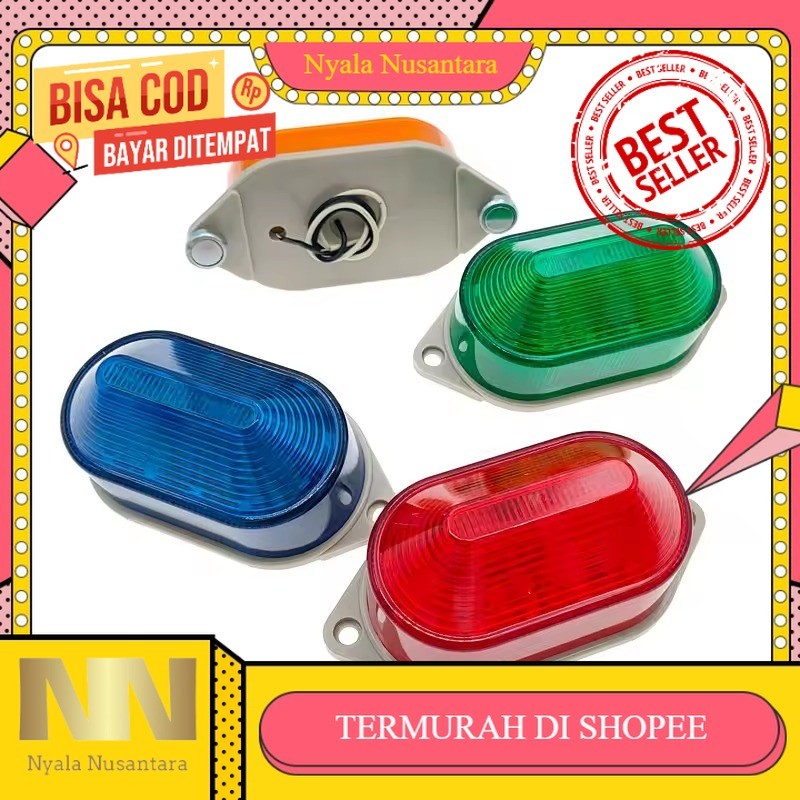LAMPU BLITZ STROBE 220V LIGHT FLASH LAMP / LAMPU BLITZ STROBE KEDAP KEDIP