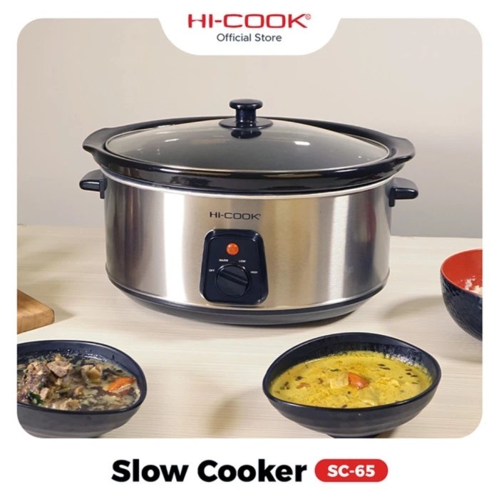 HICOOK Slow Cooker SC-65 Hi-cook SC 65 6,5L 300W