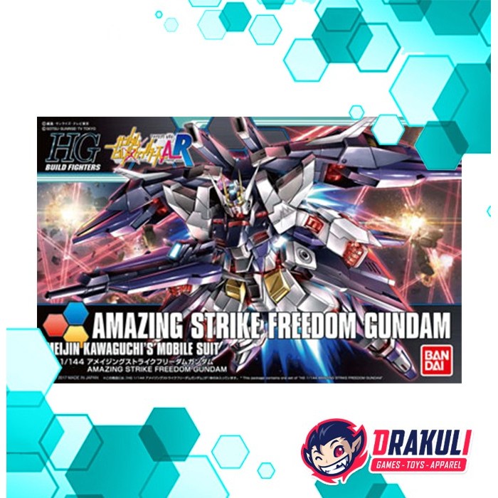 Drakuli HQ BANDAI HGBF Amazing Strike Freedom Gundam