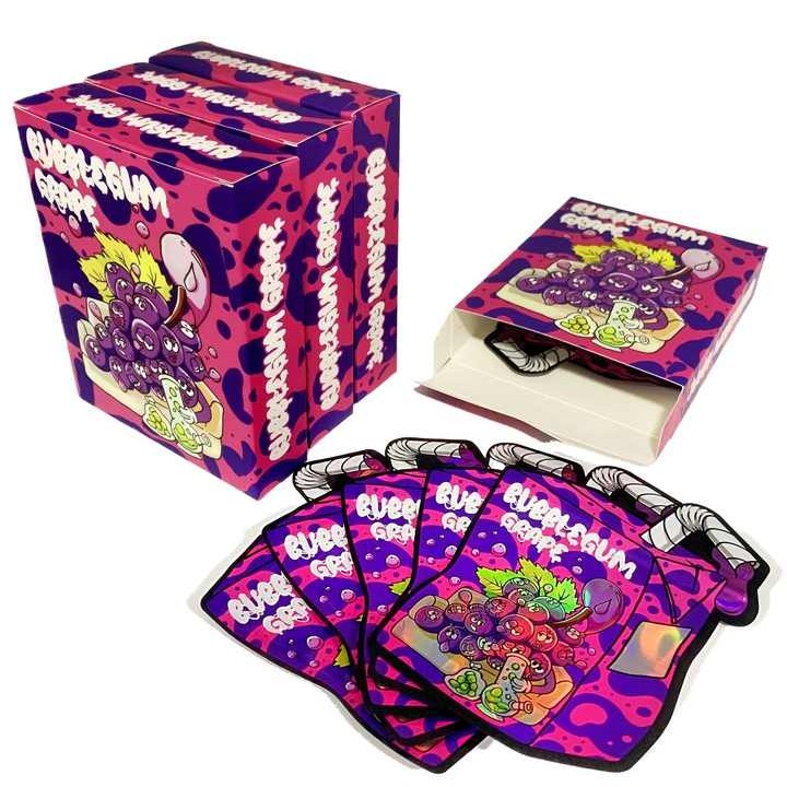 

Custom 3.5g Cereal Paper Boxes 200 PCS For Mylar Bags Free Design Creation Pro Packaging Digitally Printed Your Your Design