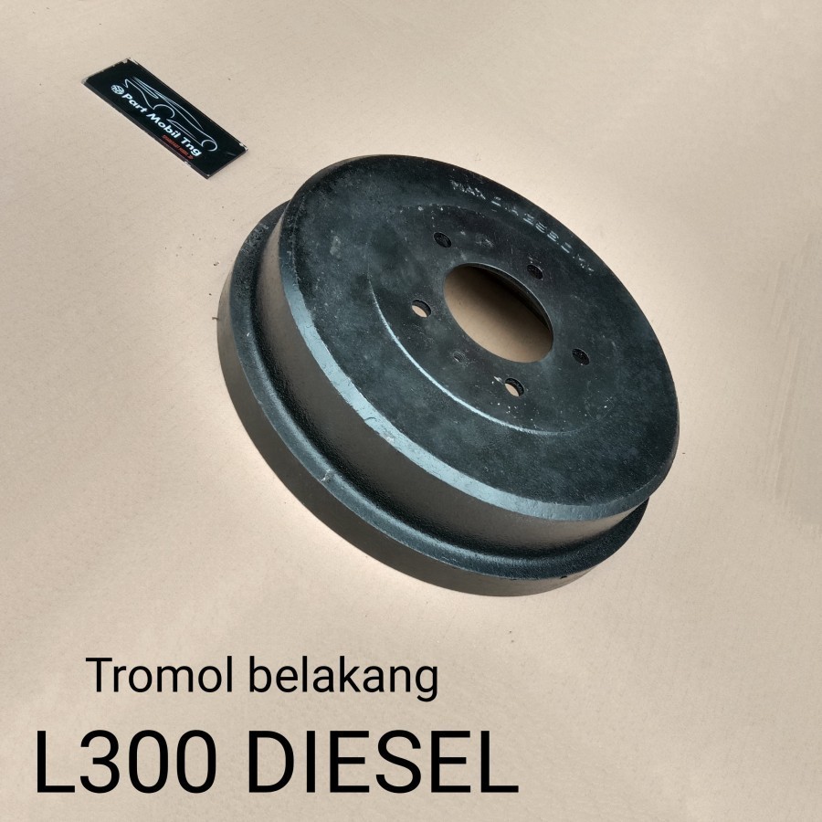 Brake Drum / Tromol Rem Belakang Mitsubishi L300 / Kuda Diesel Harga Satuan