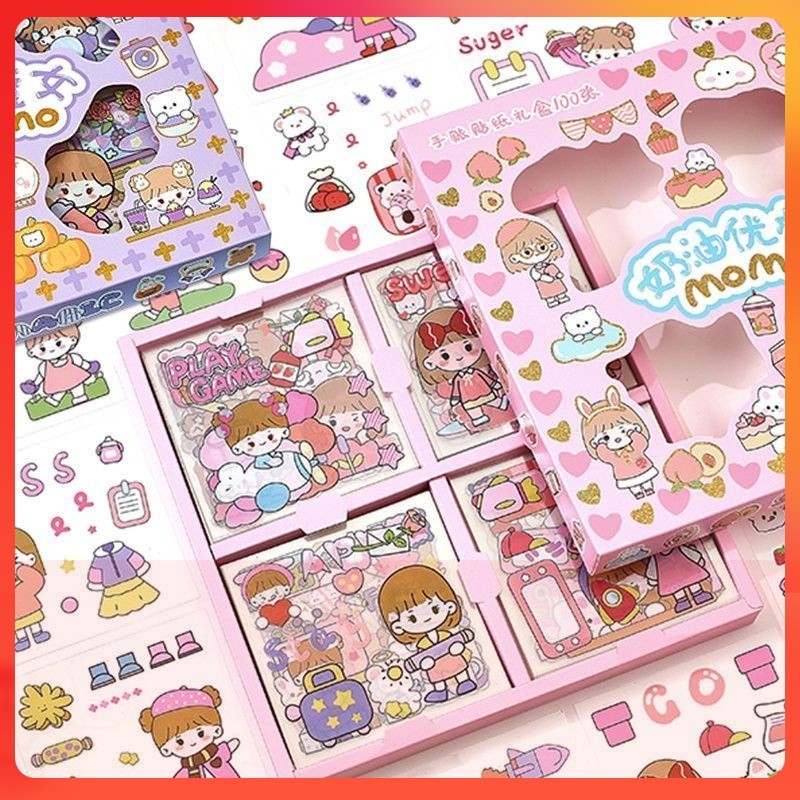 

stiker box vinil Korea Anne isi 100