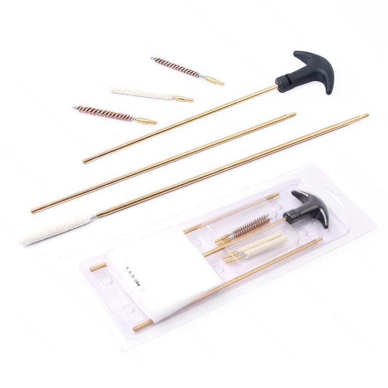 4.5/5.5MM 177&.22 Barrel Cleaning Kit Rifle Pistol Airgun Rod Brush Cleaner Hunting Accessories Gun 