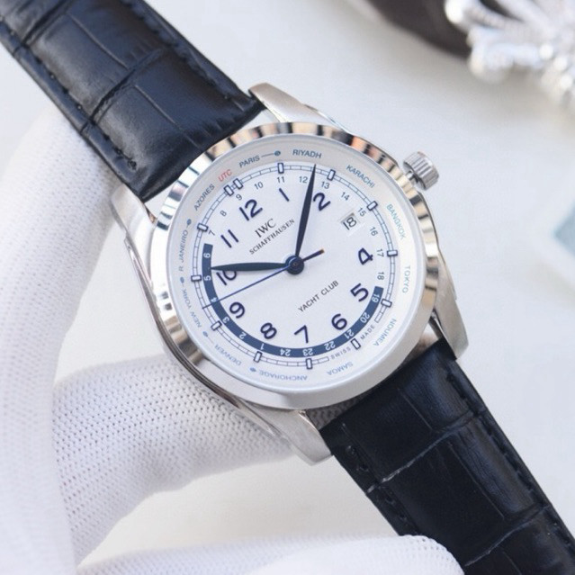 Pre order 2 minggu IWC men’s watch jam tangan pria jam tangan kulit jam tangan rantai fashion pria p