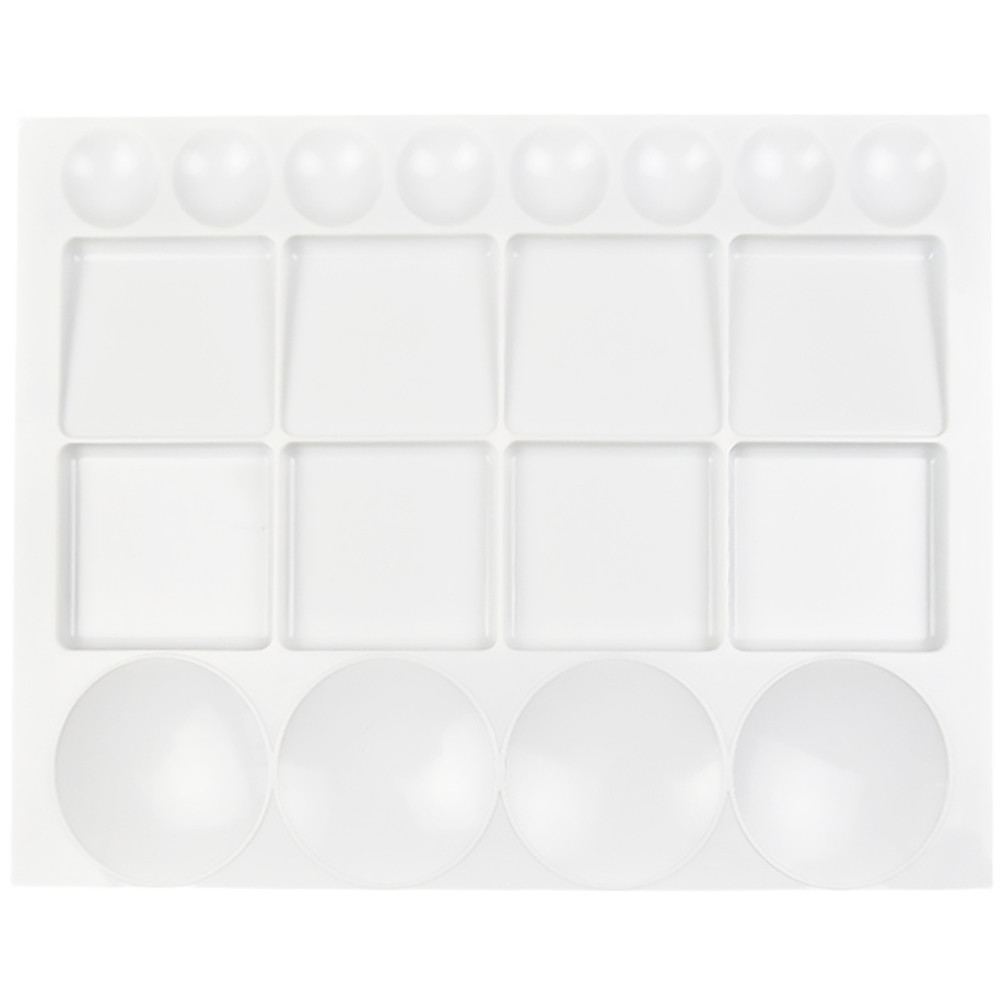 

Painting Board Watercolor Multi-functional Palettes Oil Tray Plastic Mixers Artist Paints Pallet