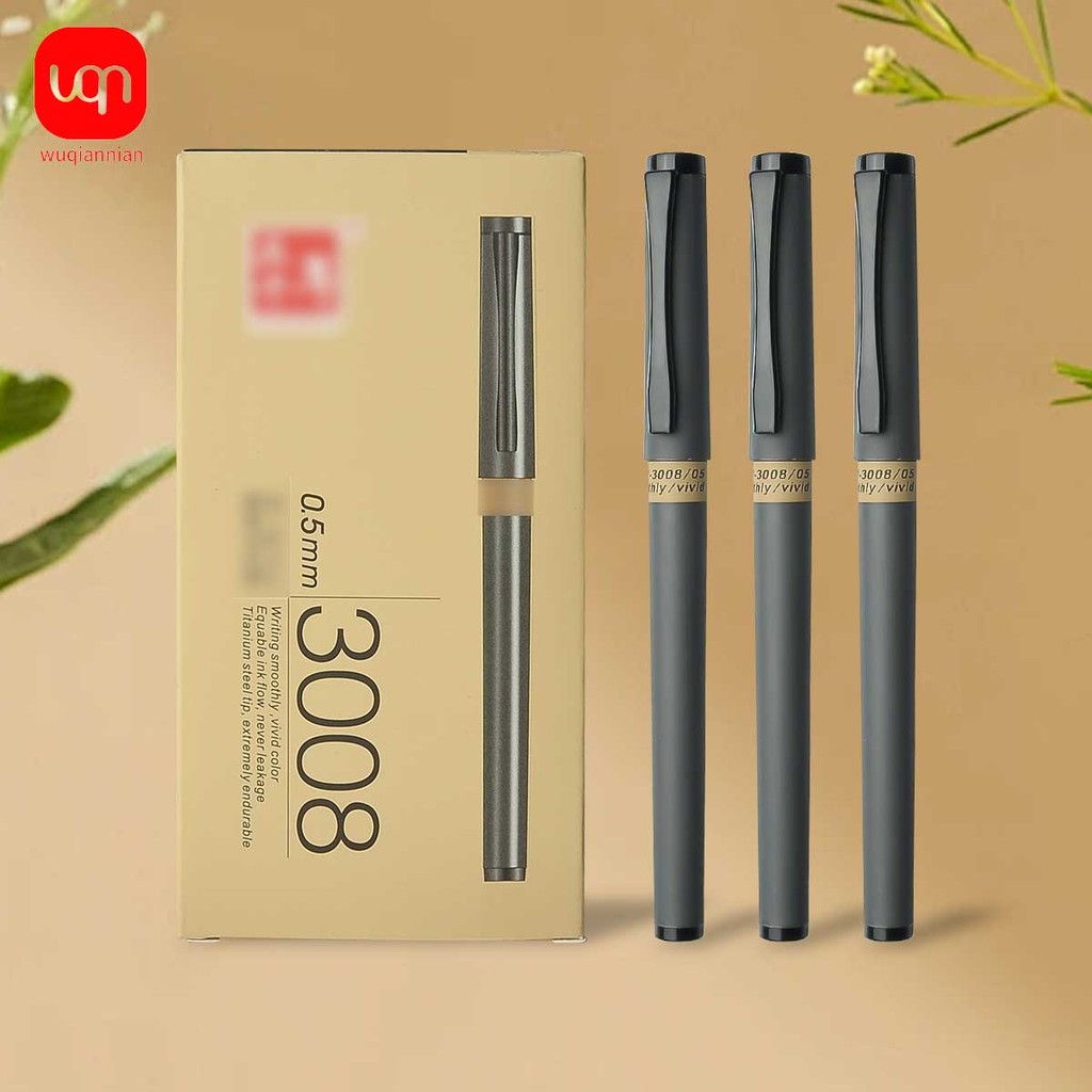 

Office Neutral Pen 0.5mm High-end atmospheric design calligraphy pen writing smooth durable school and office supplies