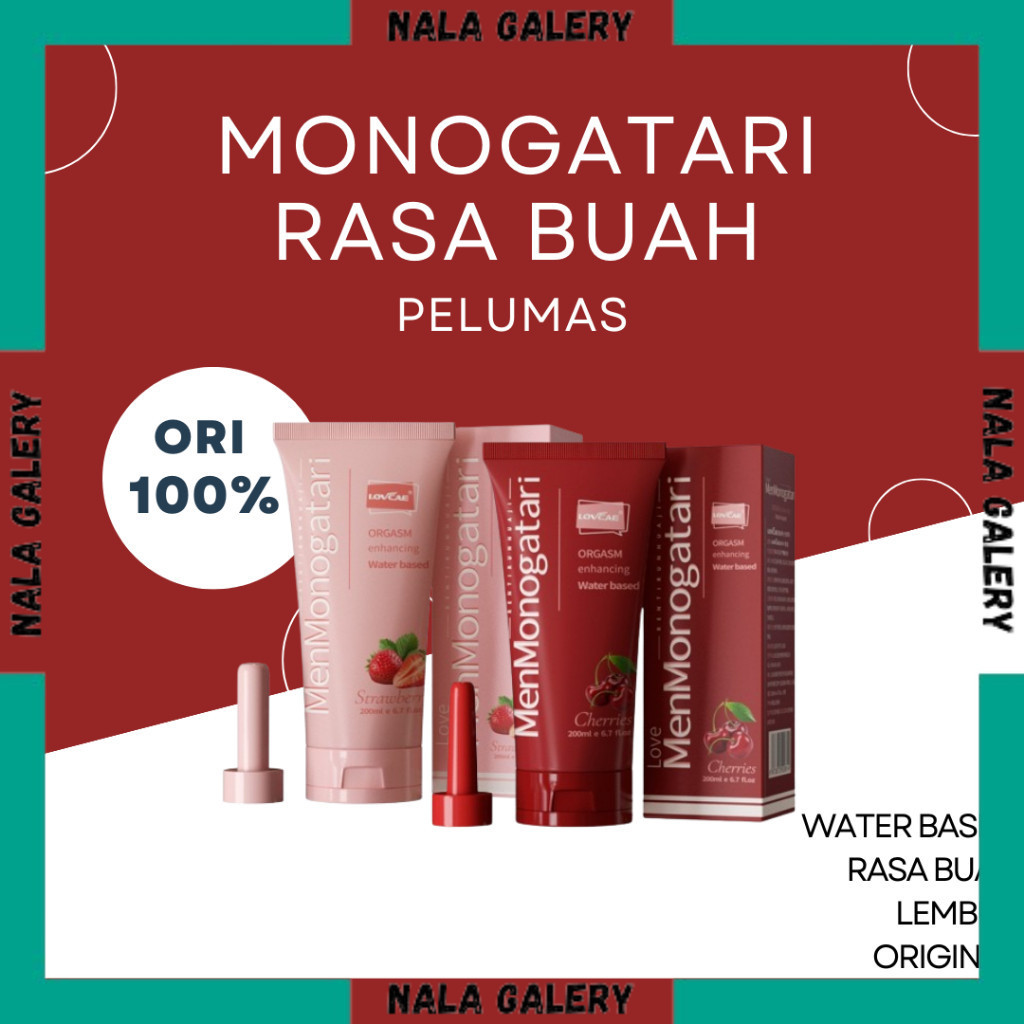 

NEW EP~ Produk Limited Edition Terlaris PELUMAS BUAH MONOGATARI 200ML ~ nalagalery