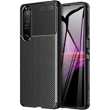 CASE SONY XPERIA 1 II III IV V / XPERIA 5 II III CARBON FIBER PATTERN AUTOFOCUS SLIM FIT SHOCKPROOF