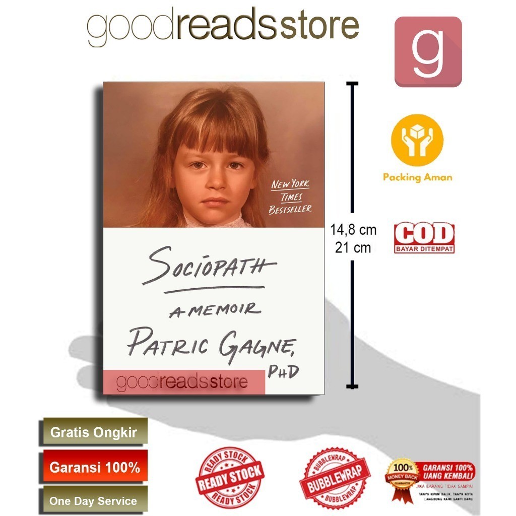 Sociopath : A Memoir - Patric Gagne (English)
