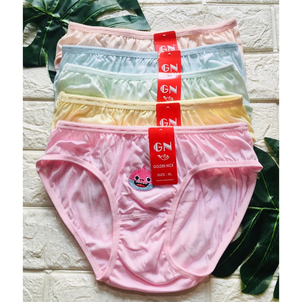 CD Celana Dalam Anak Perempuan Cewek Golden Nick CD Anak GN Murah Termurah 1/2 LUSIN / ( 6 PCS ) AOS