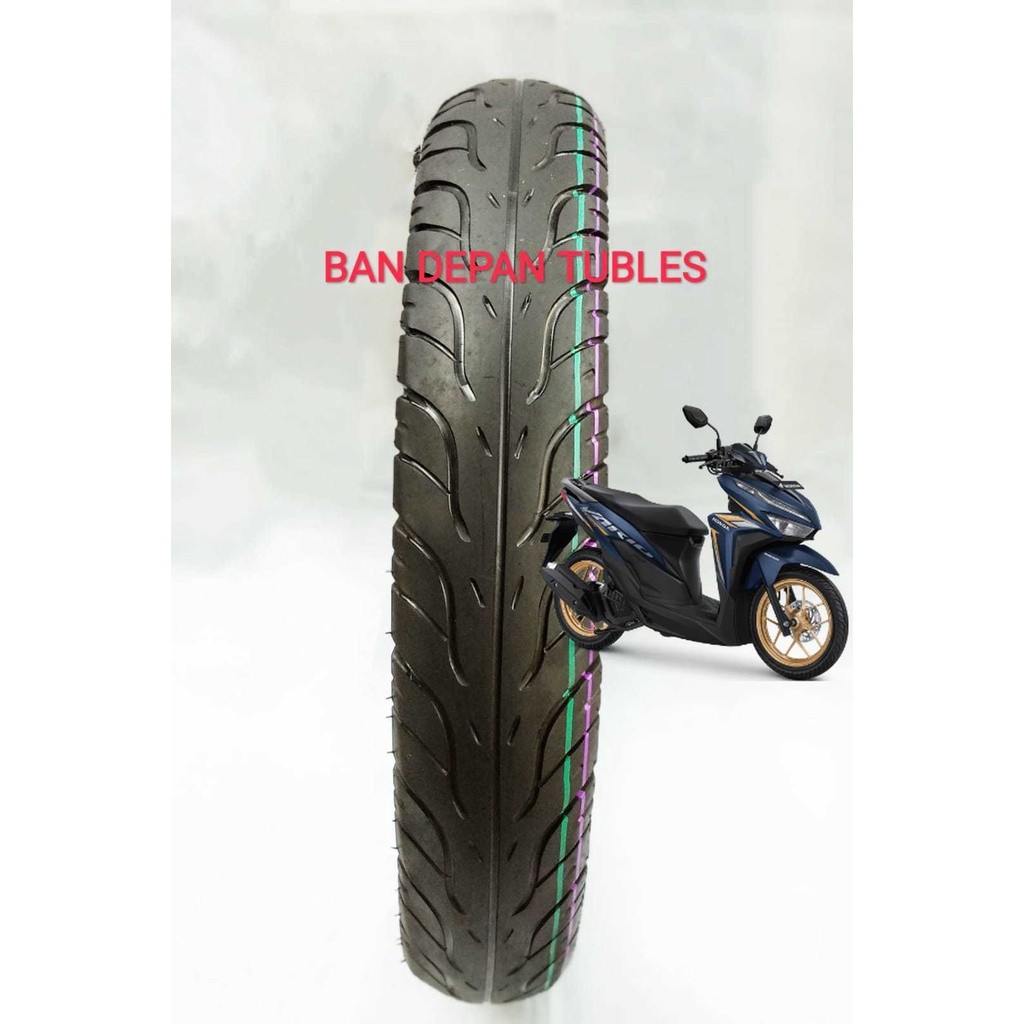NEW BAN DEPAN TUBLES ALL NEW VARIO 125 80 90 RING 14 FEDERAL FT 235 DONAT KARET
