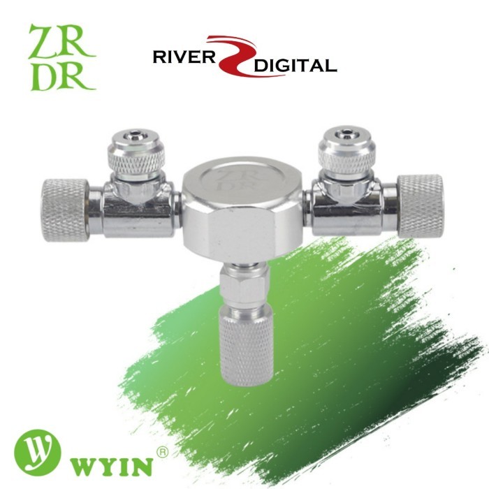 Wyin Co2 Splitter 2 Way Regulator Aquascape