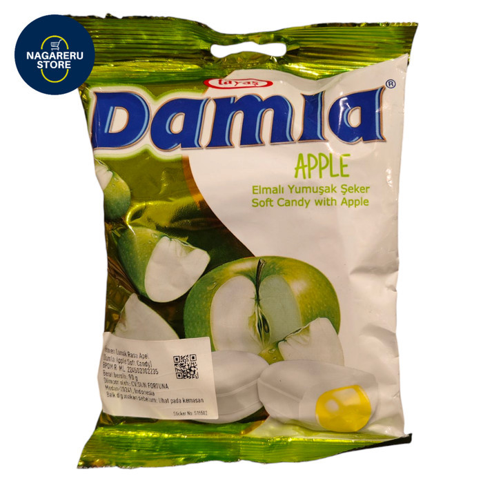 

Tayas damla soft candy with apple 90gr