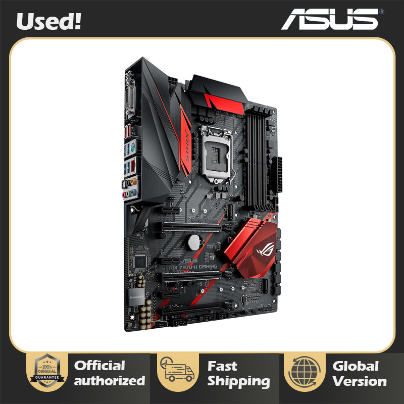 Asus ROG STRIX Z370-H GAMING Desktop Intel Z370 Z370M DDR4 Motherboard LGA 1151 USB3.0 SATA3