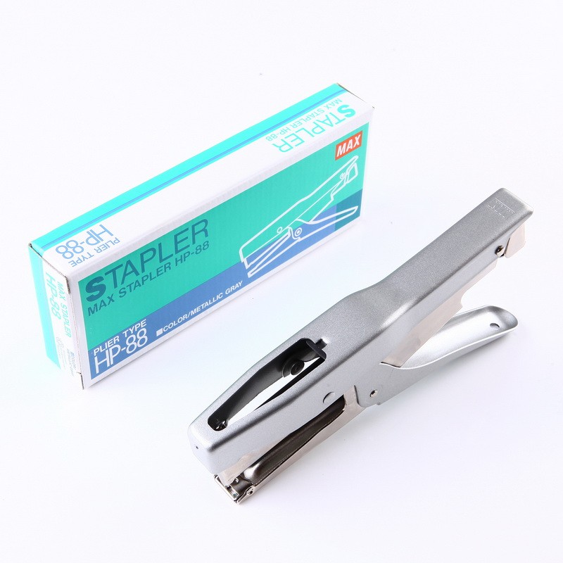

Japan MAX HP-88 Clamp Stapler Labor-saving Hand-held Laundry Factory Label Clamp Stapler Using Arched Nail