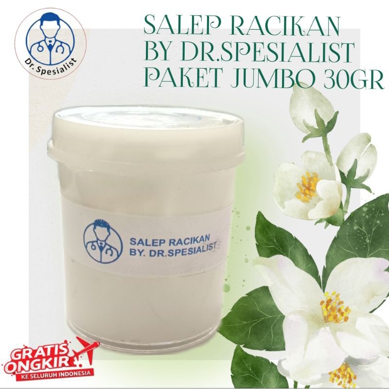 Salep Racikan Dr Kulit 30g Untuk Gatal Eksim Psoriasis Dermatitis Jamur dan Gatal lainya