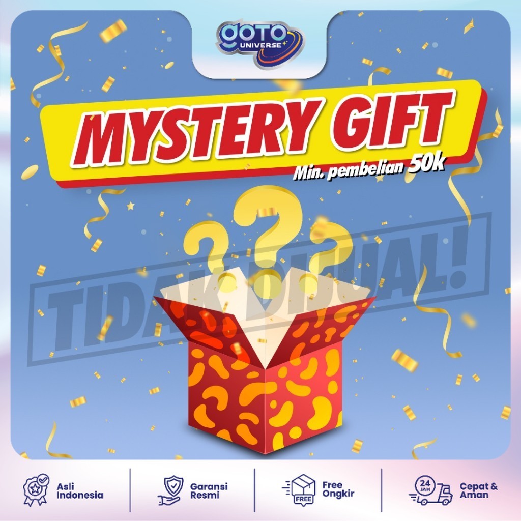 

MYSTERY GIFT 50 - TIDAK DIJUAL